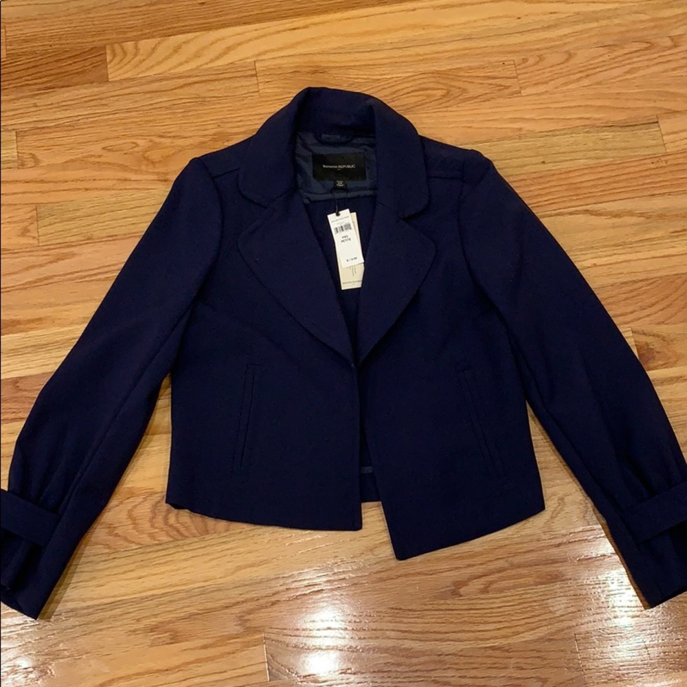 Navy blue blazer